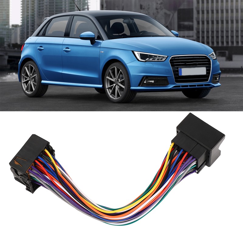 23cm 52Pin MQB Extension Adapter Cable with Quadlock Connector Radio