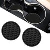 2PCS Car Cup Coaste, 2.75 Inch Non-Slip Cup Holders Embedded