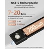 EZVALO Under Cabinet Lighting, Wireless Closet Lights, 30 LED Rechargeable