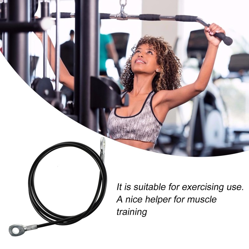 INOOMP Muscle Training Cable, Wire Rope for Cable Machines, Training