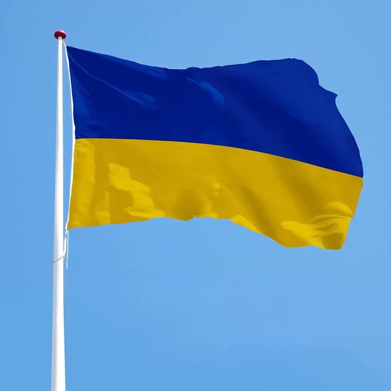 TeeFly Ukraine Flag 90 x 150 cm Ukrainian Flags with
