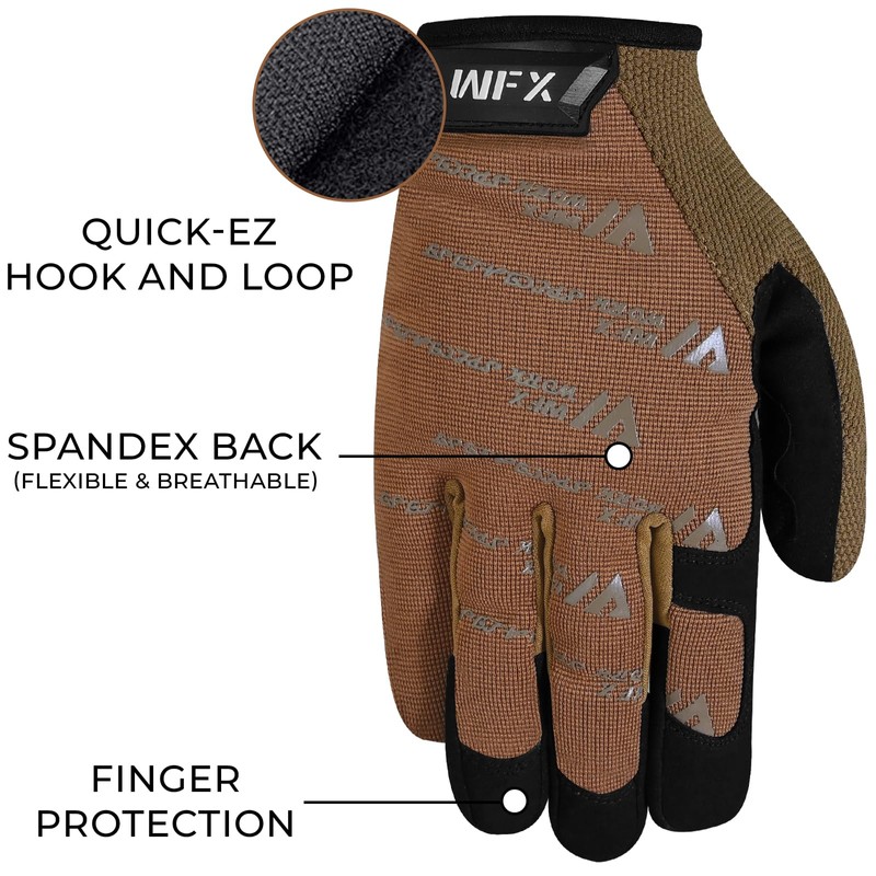 WFX Safety Work Gloves Men & Women Gardening Working Mechanic