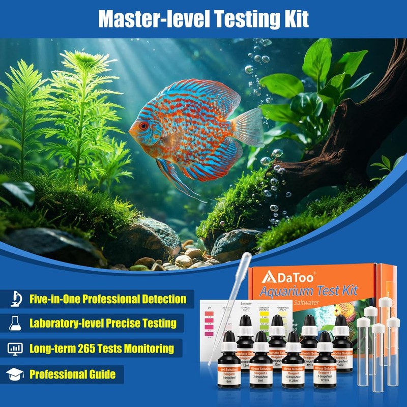 DaToo Aquarium Master Test Kit 5 in 1 Fish Tank