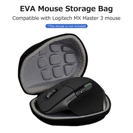 Shockproof Storage Bag Portable Mouse Storage Bag Protective Case Compatible with MX Master 3 Wireless Mouse BBZY