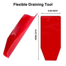 Cyantor Flexible Oil Drain Tool Form A Funnel, Reusable Oil Filter Funnel Spill Free, Portable Flexible Draining Tool Can be Molded Into Different Shape
