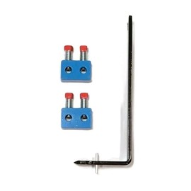 Garage Door Torsion Spring Repair Block Blue Wire Sizes .2187 - .3065 Pair & Spreader Tool, Temporary Fix of Torsion Spring