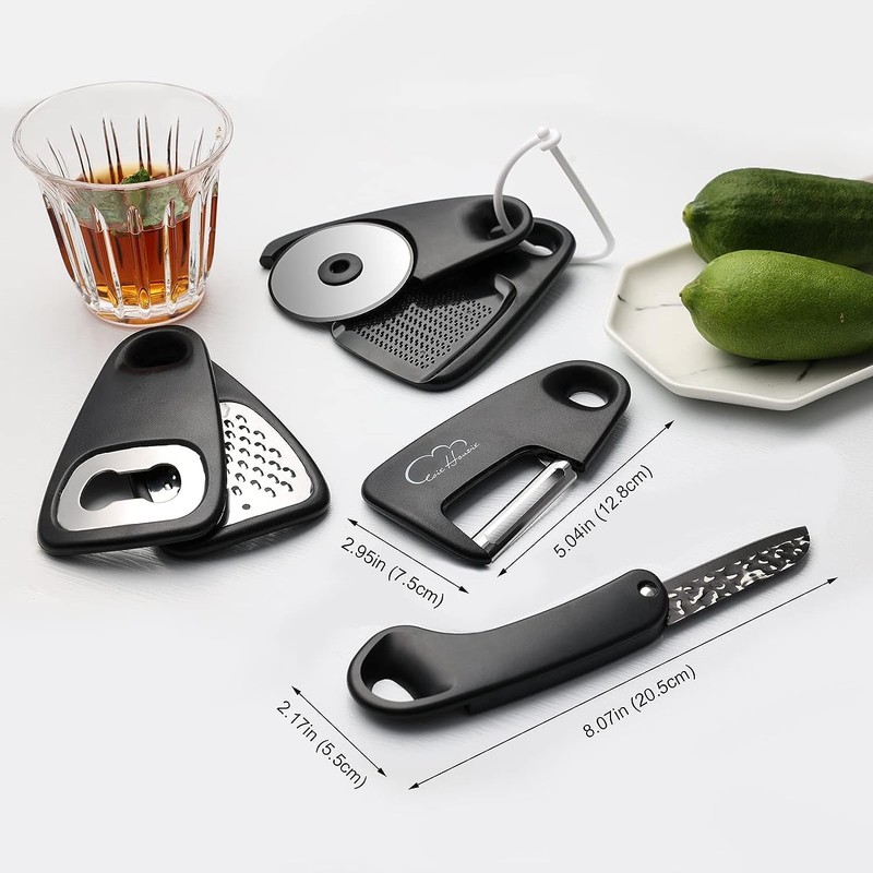 Kitchen Gadgets Set of 6 Space-saving Cooking Tools for Small