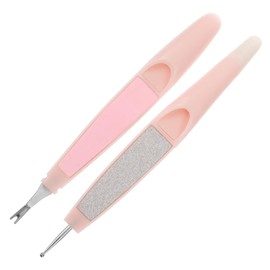 Gogogmee Nail Cuticle Remover Set Cuticle Pusher Fork Manicure Tools for Nail Art Sturdy Portable