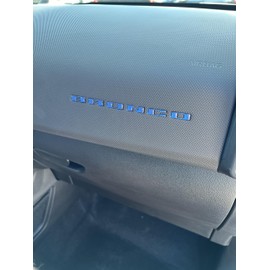 Passenger Dash Letter Inserts - Compatible with 2025-2025 Bronco Sport