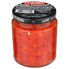 Mario Camacho Foods Diced Pimientos, 7 Ounce (Pack of 12)