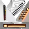 PGTOPONE Switchback White/Amber LED Front Bumper Fog Light DRL/Turn Signal