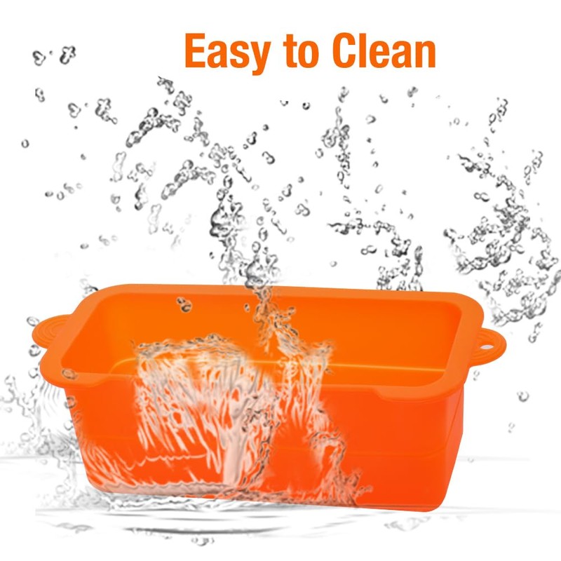 Emptycolor 2 Pack Silicone Grease Cup Liners for Blackstone 36