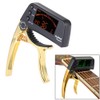 TCapo20 Multifunctional Aluminum Alloy 2-in-1 Guitar Capo Tuner with LCD
