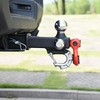 REYSUN Trailer Hitch Tri-Ball Mount: with Swivel Tow Shackle and
