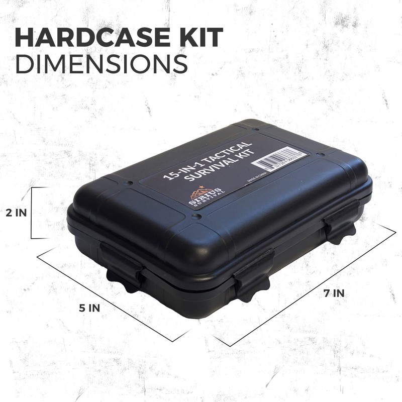 Sirius Survival 15 in 1 Hiking Kit – Tactical Survival