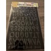 Dritz Iron-On Letters "BLACK" Lemonade 1" LE100LBK