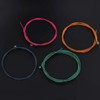 Wosune Bass Strings, 4 Colors Flat Wound Bass Strings, Bass