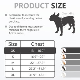 Rasolamo Hamshmoc Dog Harness, Reflective Soft Breathable Mesh Oxford Harness for Dogs, 2 Metal Rings & 4 Adjustable Buckles Pet Vest Easy Control Handle for Training and Walking (Black, XS)