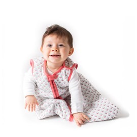 Malabar Baby Organic Cotton Lightweight Wearable Blanket, TOG 0.6 Baby Sleeping Sack for Newborns, Unisex, Miami, Extra Large (36-48M)