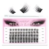 Lash Clusters DIY Eyelash Extensions 60pcs Cluster Lashes Wispy False
