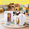 2PCS Toy Cube Storage Bin: Kids Building Blocks Organizer Bag