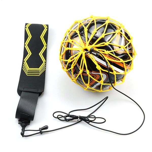 Soccer Kick Trainer - Adjustable Soccer Trainer Ball Net,Elastic Indoor