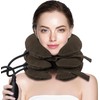 Dispositivo de Tracción Cervical,Collarín Inflable Ajustable Relajar Cuello