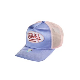 Von Dutch Trucker Cap Cary Blue Pink Purple Pink, Purple, One Size