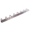 Coat Hook Rack with 8 Round Hooks - Premium Modern