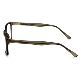 V.W.E. Men XL wide reading glasses clear lens optical reader Anti Blue Blocker UV 150mm (Bifocal - Grey, 1.75, x)