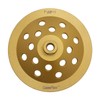 7 Inch PCD Grinding Cup Wheel 9 Segments for Epoxy