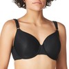 Olga Women's Tee Contour Bra, Black, 38DD