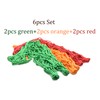 6PCS Melon Hammock Cradle,Watermelon Hammock Net Bag,Honeydew Melon Mesh Produce