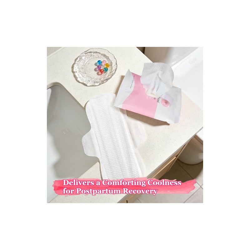 UHdod Witch Hazel Cooling Pads for Postpartum Care - 48