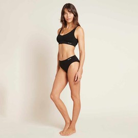 Boody Period Classic Bikini - Light-Moderate, Black / M