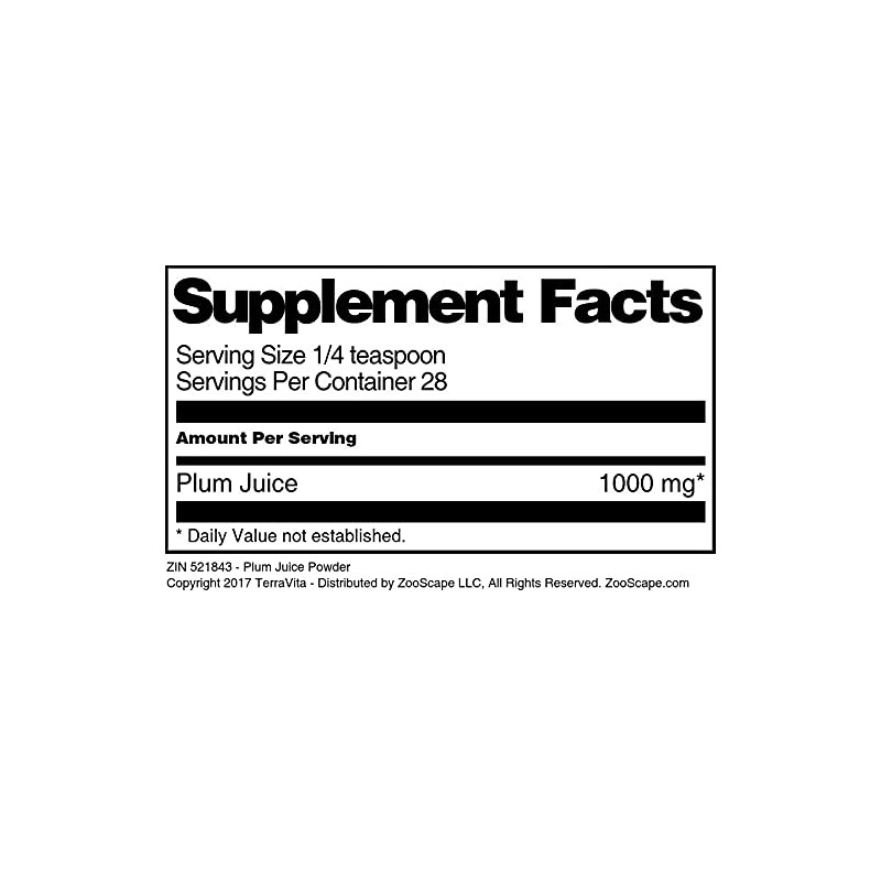 Plum Juice Powder (1 oz, ZIN: 521843)
