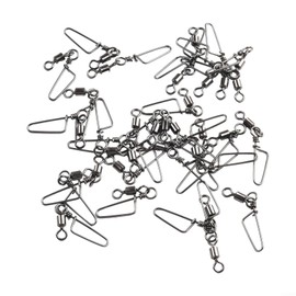 Flying Kite Accessories, 30 Pieces Stainless Steel Ball Bearing Swivels for Kite Line Connector (4)