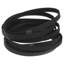 uxcell 10pcs 2GT Timing Belt Closed Loop Rubber Belts 188-2GT-6, 6mm Width x 188mm Length, 3D Printer Timing Belt