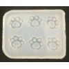 Unbranded Paw Print Charms - Epoxy Resin Silicone Molds -