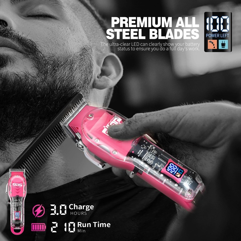 DSP® Hair Clipper, Trimmer Kit for Men Professional Barber Set