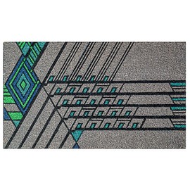 Uniart Frank Lloyd Wright Colored Kaufmann Mural Doormat