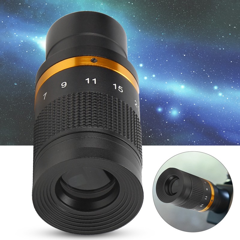 Astronomical Telescope 7‑21mm Continuous Zoom Eyepiece Observation 1.25 Inch/31.7 MM