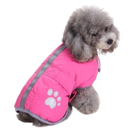 Queenmore Cold Weather Dog Coats Loft Reversible Winter Fleece Dog Vest Waterproof Pet Jacket Available in Extra Small, Small, Medium, Large Extra Large Sizes