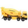 1:50 Concrete Mixer Truck Model Simulation Alloy Engineering Transport Vehicle