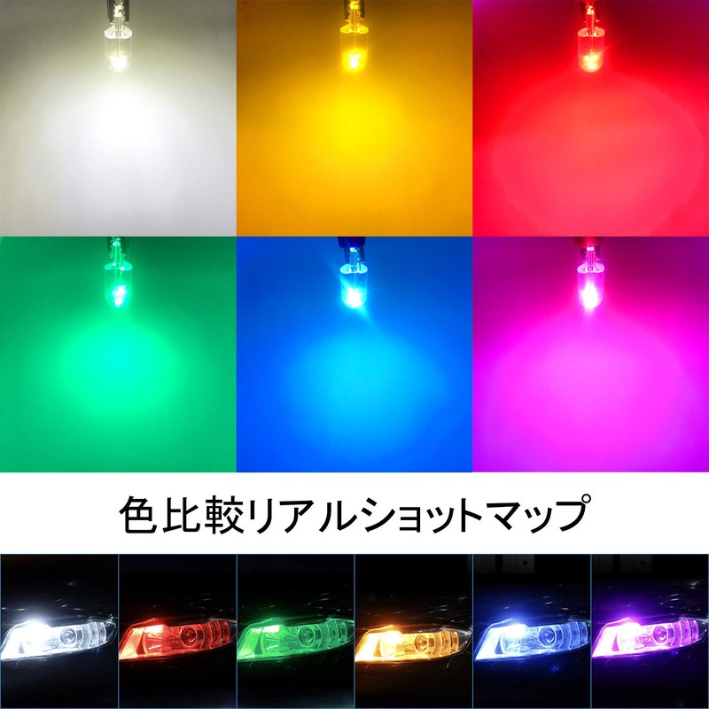 14pcs T10 Car LED Car Position License Lamp 12V (Green)