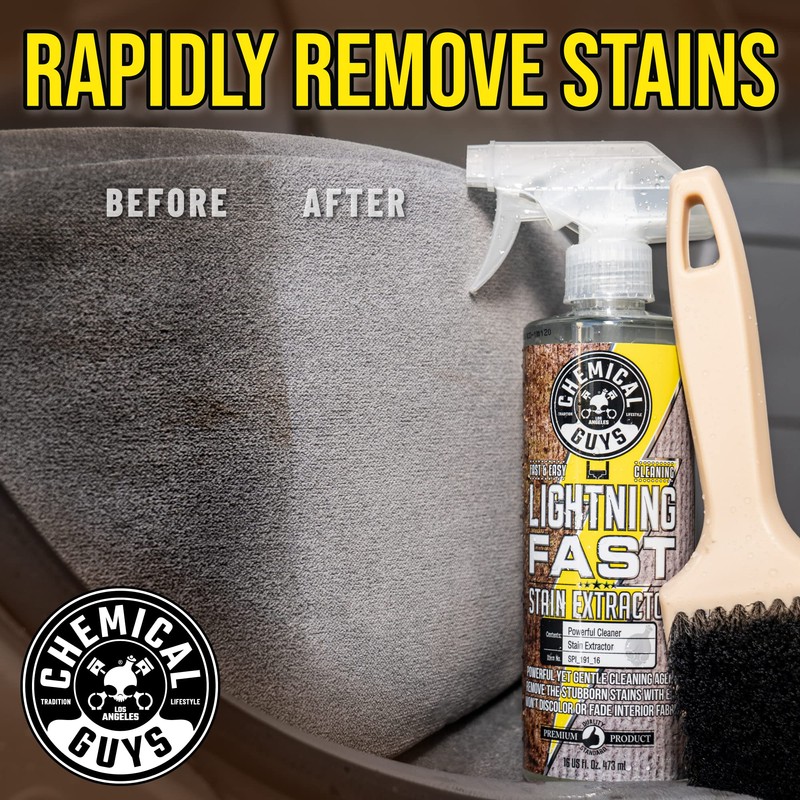 Chemical Guys SPI_191 Lightning Fast Carpet and Upholstery Stain Extractor,