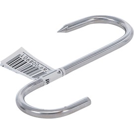 Kraftmann 80910 Butchers Hooks 100 mm, Stainless Steel