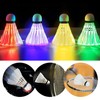 10 pieces LED badminton balls, badminton shuttlecocks made of goose