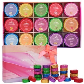 Shower Steamers Aromatherapy 30 Pack Shower Bombs with Natural Essential Oils, Home SPA Stress Relief Christmas Stocking Stuffers Birthday Gifts for Women Mom Men Self Care Relaxation