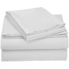 Clara Clark Duvet Cover, 1500 Thread Count,Full/Queen, White